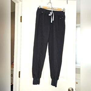 FIGS Cambridge Black scrub pants-XS petite joggers